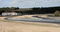 sortie des stands du circuit de Haute Saintonge (la genetouze)